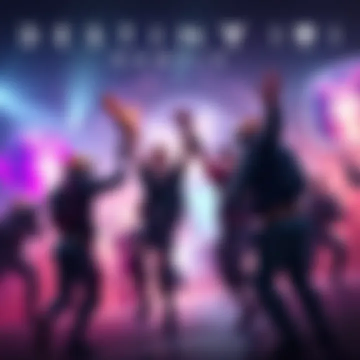 Destiny 1 Gameplay Highlights Players celebrating in a vibrant in-game environment from Destiny 1, showcasing action and teamwork.