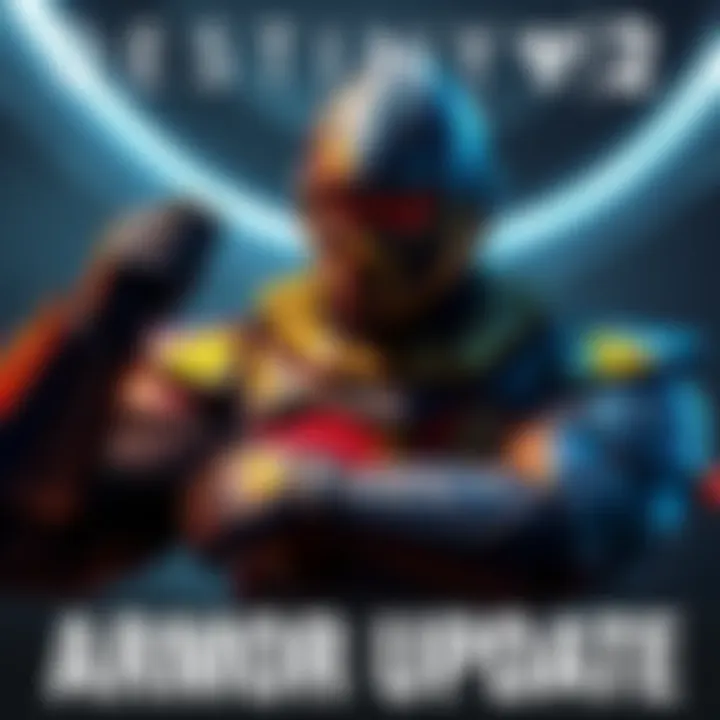 Destiny 2 Armor Update A character in Destiny 2 adjusting armor settings with a focus on Renegades gear after the latest update.