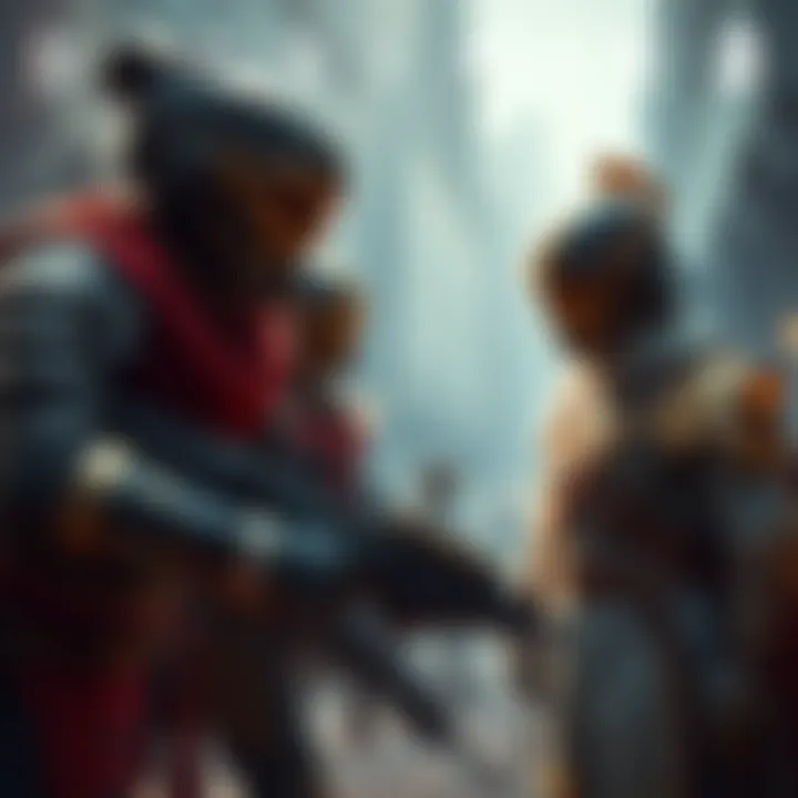 Players expressing frustration over mods in Destiny 2 during Arms Week, showcasing a mix of medieval gear and weapon options