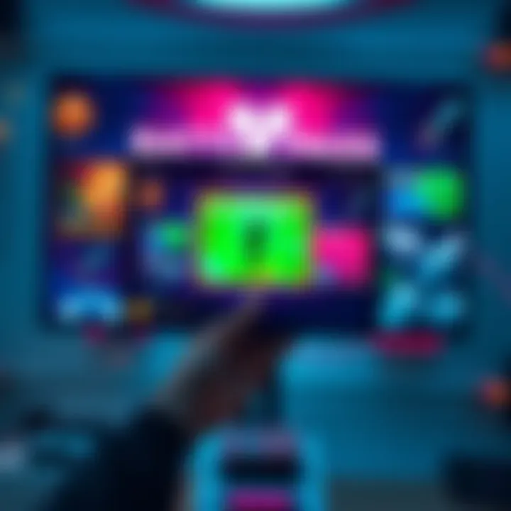 A player showing the free Destiny 2 battle pass on their screen with excitement and various rewards visible in the background