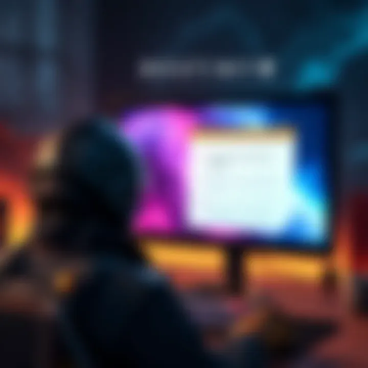 A player facing NAT type connection problems in Destiny 2, looking at a computer screen with the game displayed and troubleshooting steps on a notepad.