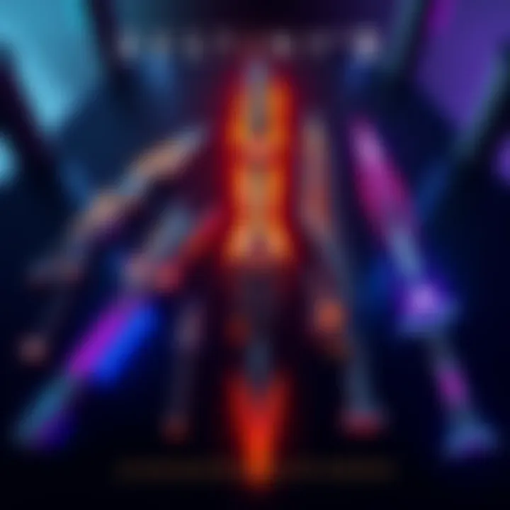 Destiny 2 Equilibrium Dungeon Legendary Weapons A collection of legendary weapons featured in Destiny 2's Equilibrium Dungeon, showcasing their unique designs and attributes.