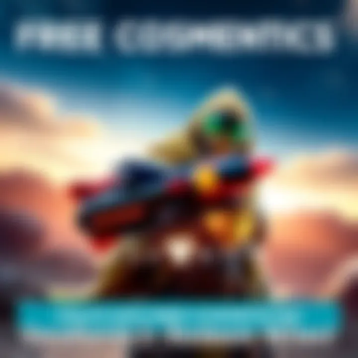 Destiny 2 Free Cosmetics A Destiny 2 character showcasing new free cosmetics like a vibrant ship skin and stylish shaders, highlighting the Deadlands bundle.