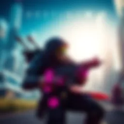 Destiny 2 Game Screenshot A screenshot from Destiny 2 showing a character in action, with vibrant graphics and gameplay elements