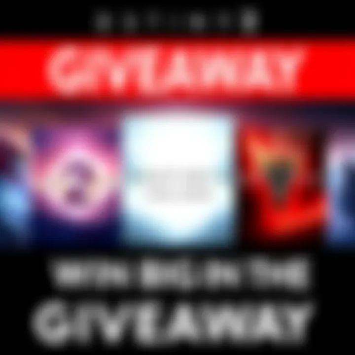 Graphic showing Destiny 2 expansions including Final Shape, Lightfall, and Witch Queen with giveaway text