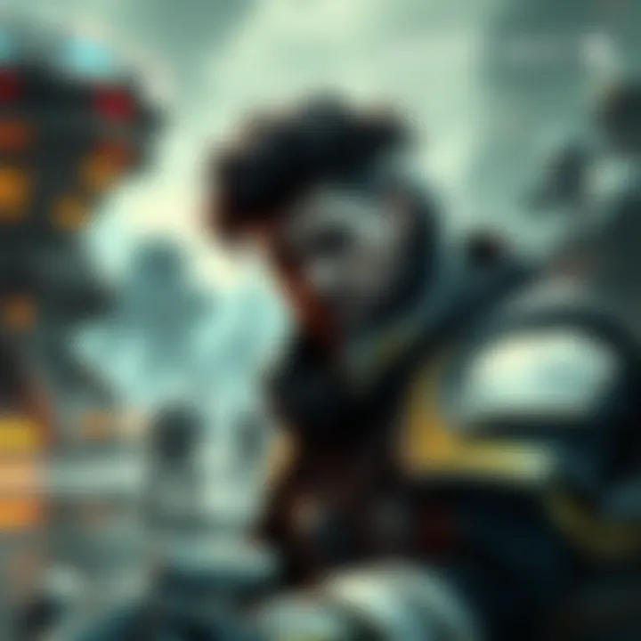 A Destiny 2 player showing frustration during a PVP match, with a game interface displaying defeat. The setting is a futuristic battlefield.