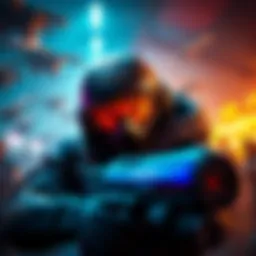 A player immersed in Destiny gameplay, showcasing action and excitement in a vibrant game environment.