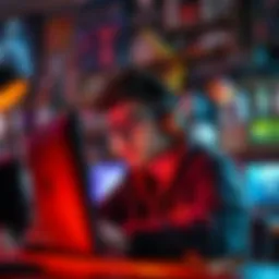 A Destiny player looking at their screen, feeling remorse over missing the Season of the Undying title, with gaming memorabilia in the background.