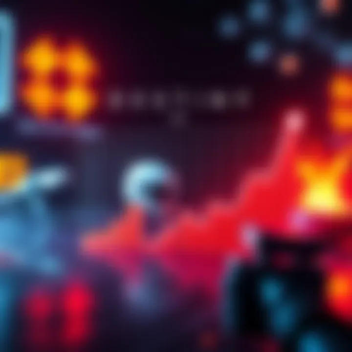 A graphic showing a rising sales chart with Destiny game elements in the background.