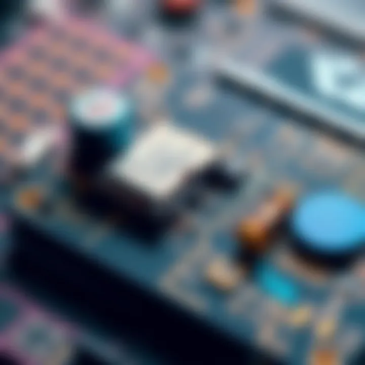 Detached Capacitor from SSD A close-up image showing a dislodged capacitor from a solid-state drive, highlighting potential data safety risks.
