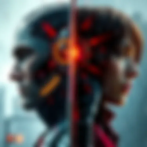 Detroit Become Human and Heavy Rain comparison A split image showing characters from Detroit Become Human on one side and Heavy Rain on the other, highlighting their storytelling styles.