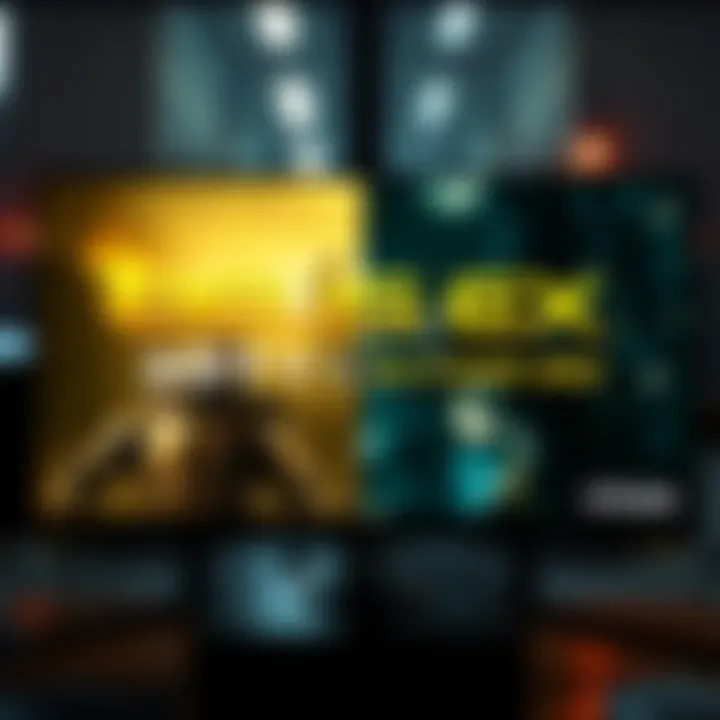 Comparison between Deus Ex GOTY and its Revision mod on a gaming screen