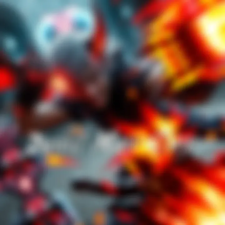 Devil May Cry Game Scene A character from Devil May Cry engaged in combat, showcasing dynamic action and vibrant visuals.