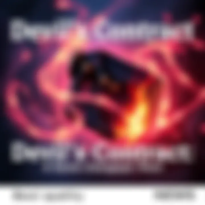 A glowing, dark contract item with swirling energy and stacks symbol, representing power and health stealing in a fantasy setting