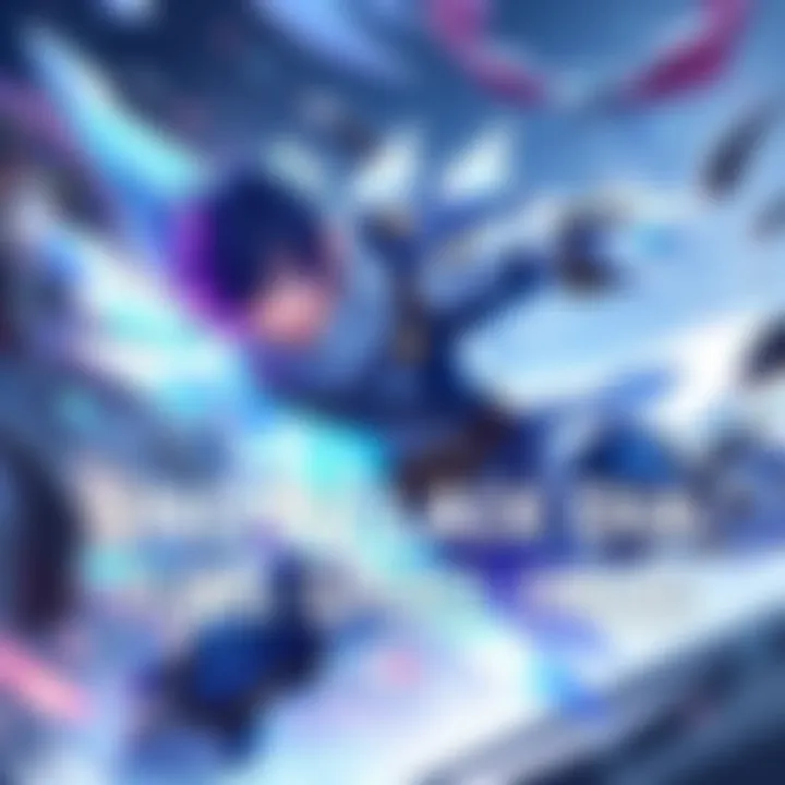 Character Dia in Gameplay Dia character struggling with slow turn speed during a snowflake clash