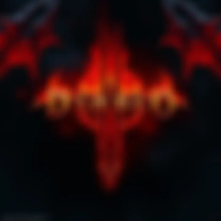 Cover image showcasing the Diablo IV logo with dark and dramatic fantasy elements.