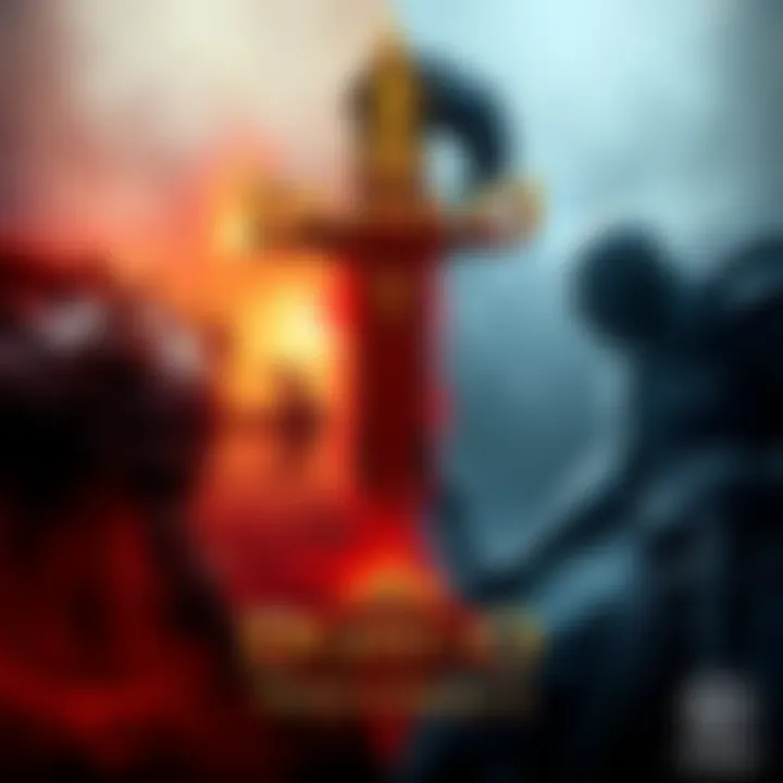 A side-by-side comparison of Diablo IV and Path of Exile 2 showing gameplay screenshots and character designs.