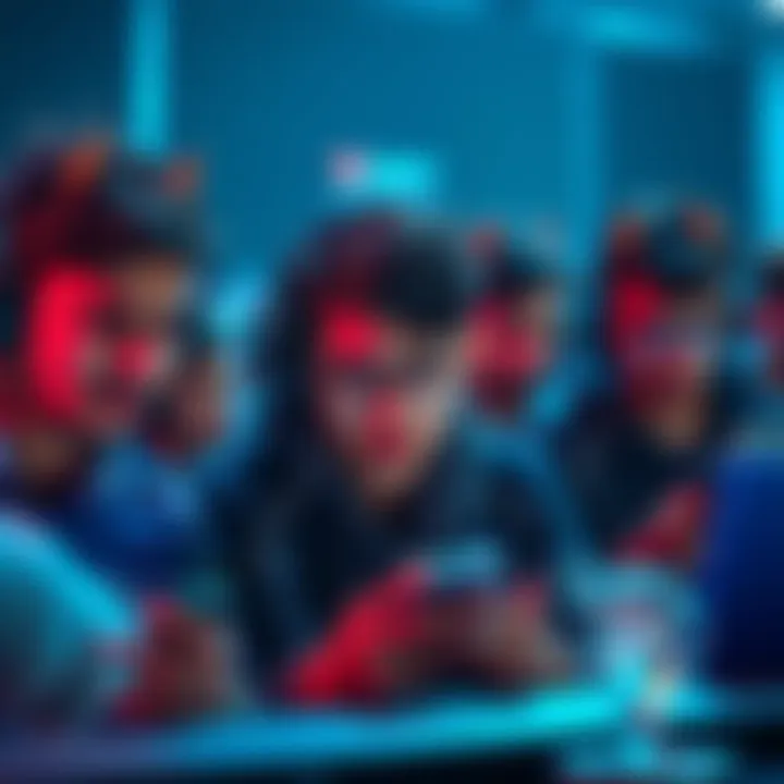 A group of diamond rank players looking confused and frustrated while trying to join the Ranked Cup match on their devices.