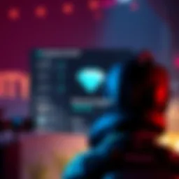 Screenshot of a gaming profile showcasing a Diamond Support rank with 1300 hours played