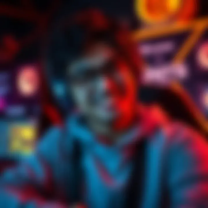 Diem joins ONSIDE GAMING Diem celebrates joining ONSIDE GAMING, smiling with gaming equipment and graphics in the background.