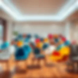 A variety of chairs showcasing unique designs and styles in a bright room