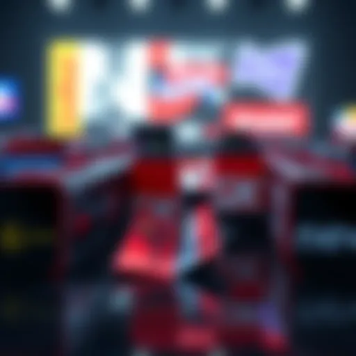 A visual showing various copies of media with different sponsor logos, highlighting branding differences.