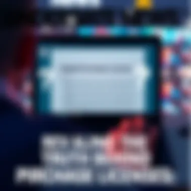 A person looking at a laptop screen displaying digital purchase license terms and conditions, with question marks around them.