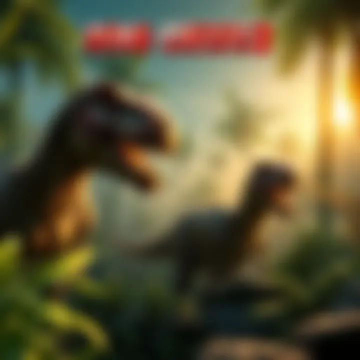 Screenshot of Dino Crisis 2 showcasing enhanced HD textures and graphics in a jungle environment with dinosaurs