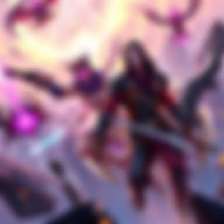 A vibrant gaming scene showcasing characters and action from Dire Marsh Duo.