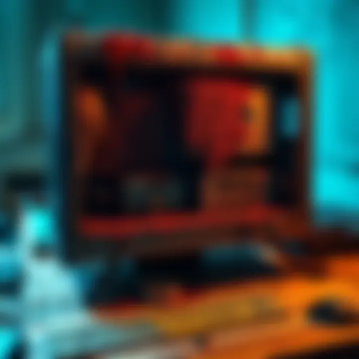 A heavily stained and grimy two-year-old PC for sale, showing signs of cigarette stains and possible insects.