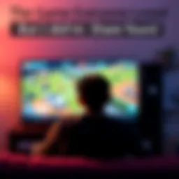 A gamer sits in front of a TV, looking frustrated while playing a popular game
