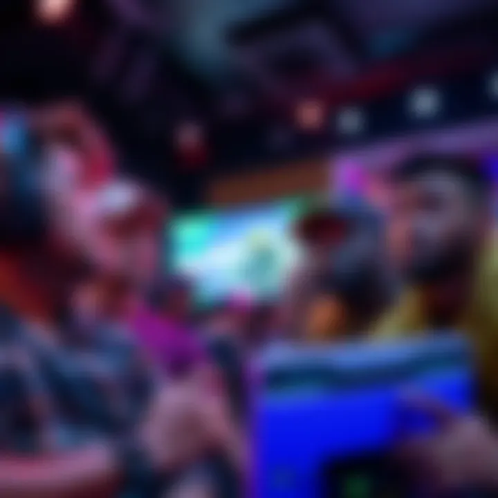 A group of frustrated gamers looking at their screens, expressing disappointment after the Xbox Developer Direct. No news on Halo is visible on the screen.