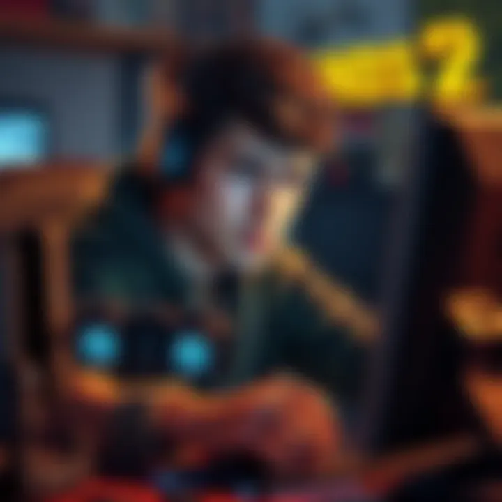 A gamer looks frustrated while playing Borderlands 2 on a computer, showcasing outdated graphics and gameplay.