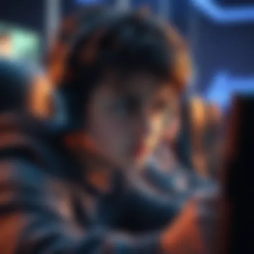 A gamer looking frustrated while playing a game featuring Erend, expressing disappointment in his character development.