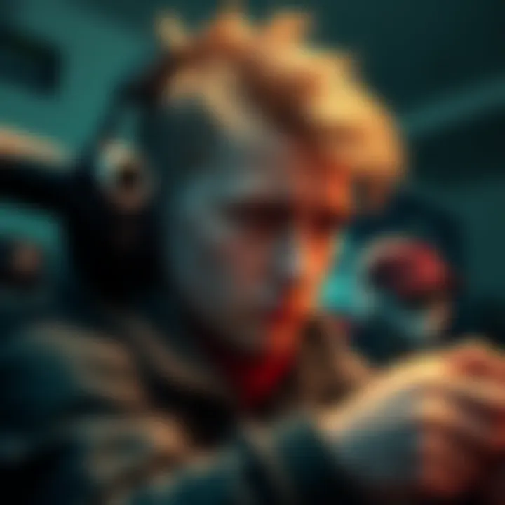 A gamer looking frustrated while playing Call of Duty Mobile, comparing it to Warzone Mobile.