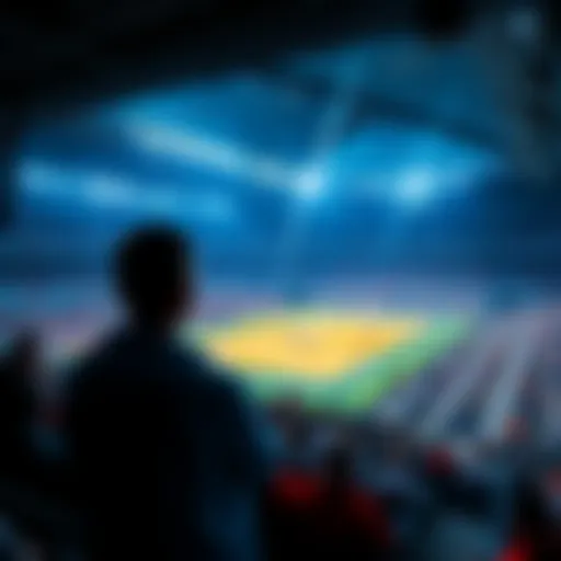 A scene from the 2026 Worlds event showing players in a lackluster match with few fans in the stands