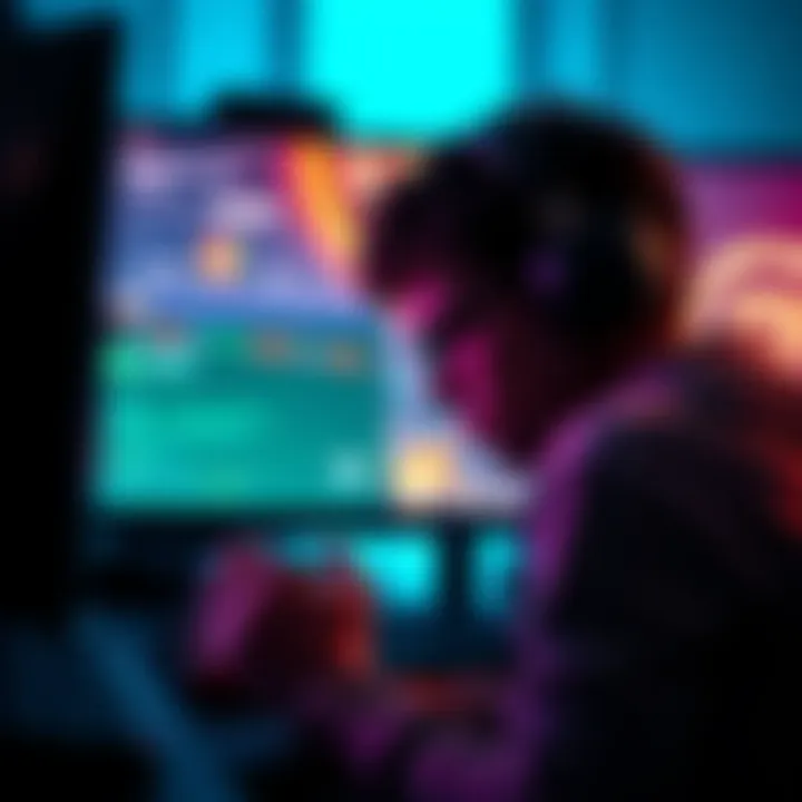 A frustrated gamer staring at a computer screen showing a disconnect message after 20 minutes of play.