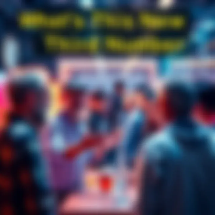 Discussion about new third number Group of people engaged in a lively discussion about a new third number, showing curiosity and interest