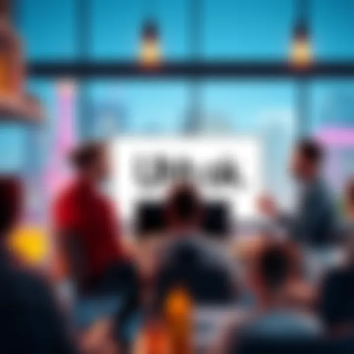 People engaging in an online discussion about the phrase 'Uhh ok' on a computer