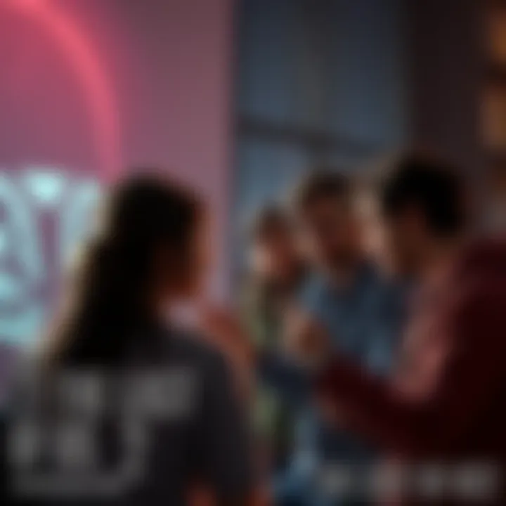 Discussion on The Last of Us 2 A group of gamers engaged in a lively discussion about The Last of Us 2, expressing differing opinions on the game