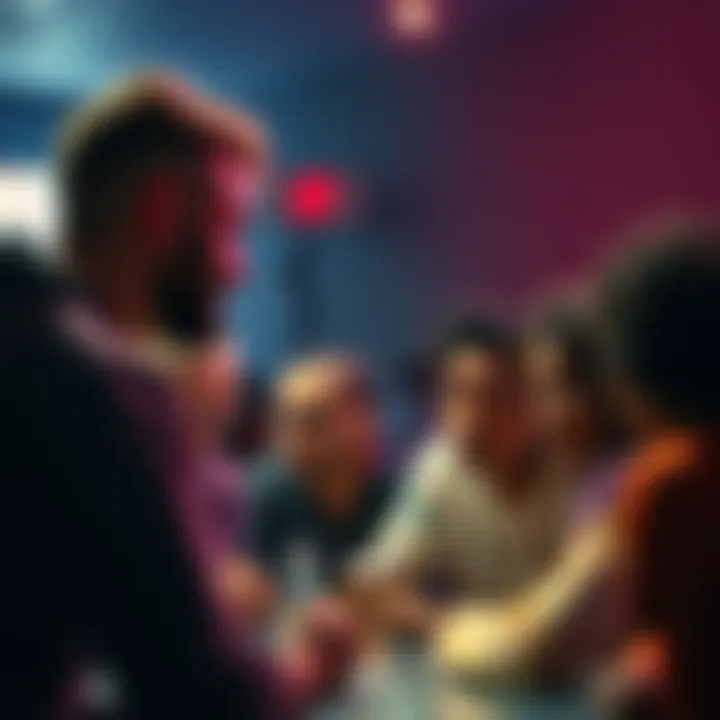 People engaging in a heated discussion about the phrase R they serious?