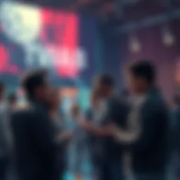 Group of people engaging in conversation about the latest TWAB updates and You Know Who