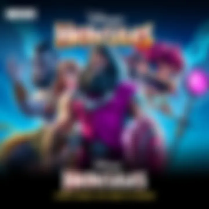 Disney's Hercules Skins Announcement Colorful artwork featuring characters from Disney's Hercules, showcasing new skins inspired by the film.