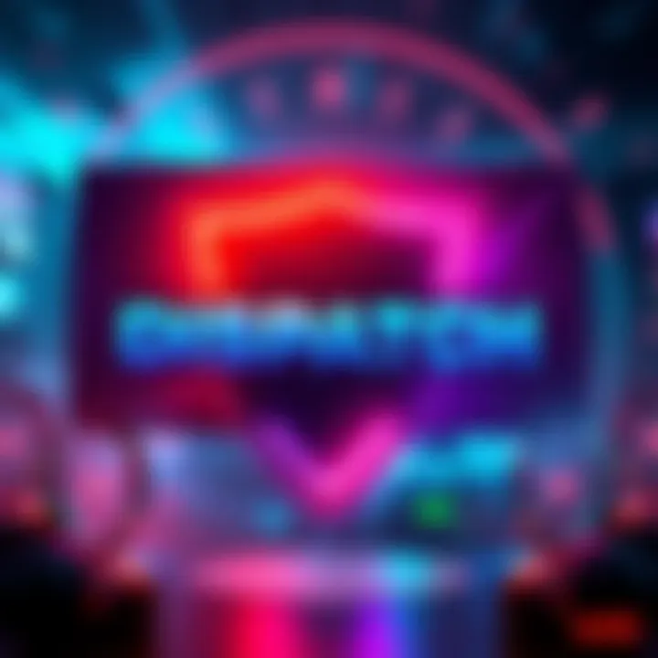 A vibrant graphic showcasing the 'Dispatch' logo with gaming elements and awards in the background.