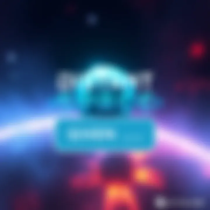 A vibrant graphic showing the Distant Space game logo with a cosmic background and a text bubble inviting comments for a chance to win.
