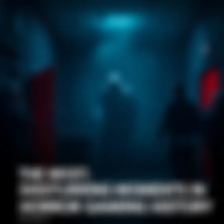 A dark room with a flickering light, showcasing a terrified character facing a monstrous figure in a horror game setting.