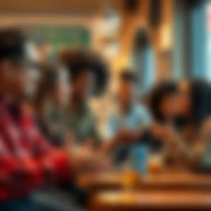 Diverse People Sharing Perspectives A group of diverse individuals representing different backgrounds and experiences, sharing their unique views in a casual setting.