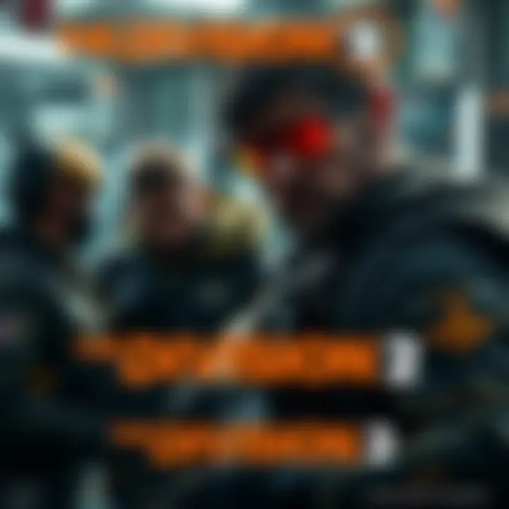 The Division 2 Character Confusion A scene from The Division 2 featuring characters in a tense moment, highlighting the confusion in the storyline after Warlords campaign