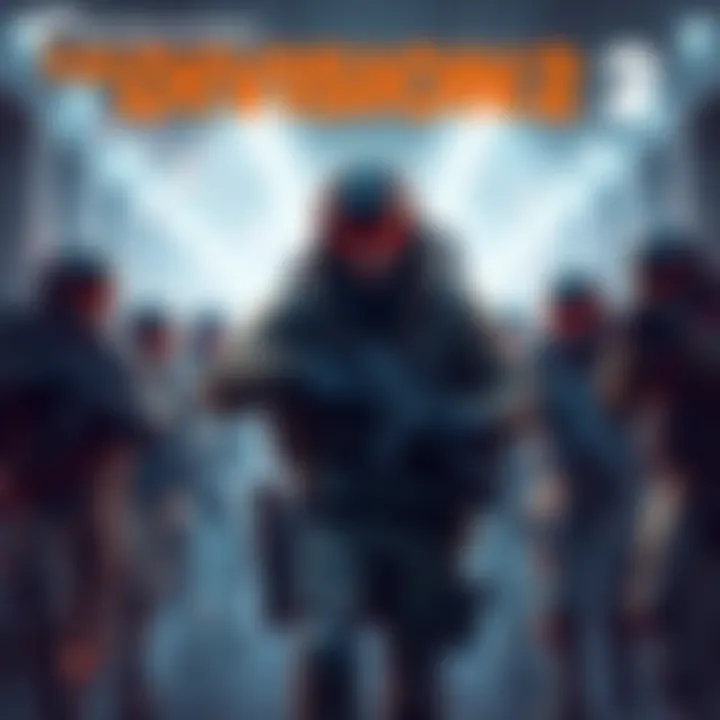 Group of players working together in Division 2's multiplayer mode, showcasing teamwork and strategy