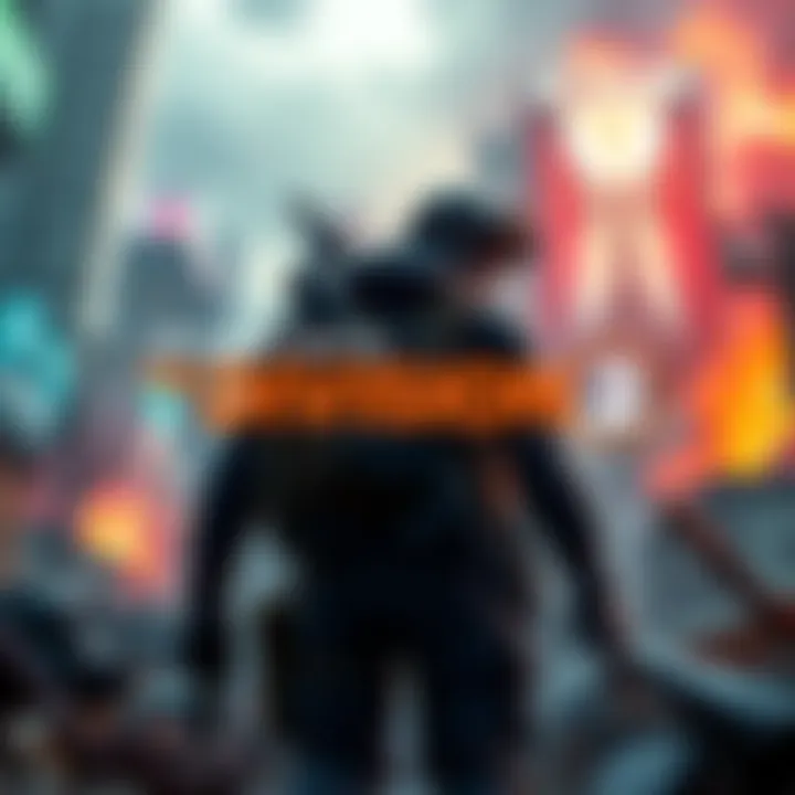 Tom Clancyโs The Division 2 Game Cover Cover image of Tom Clancyโs The Division 2 featuring a soldier in tactical gear in a ruined cityscape